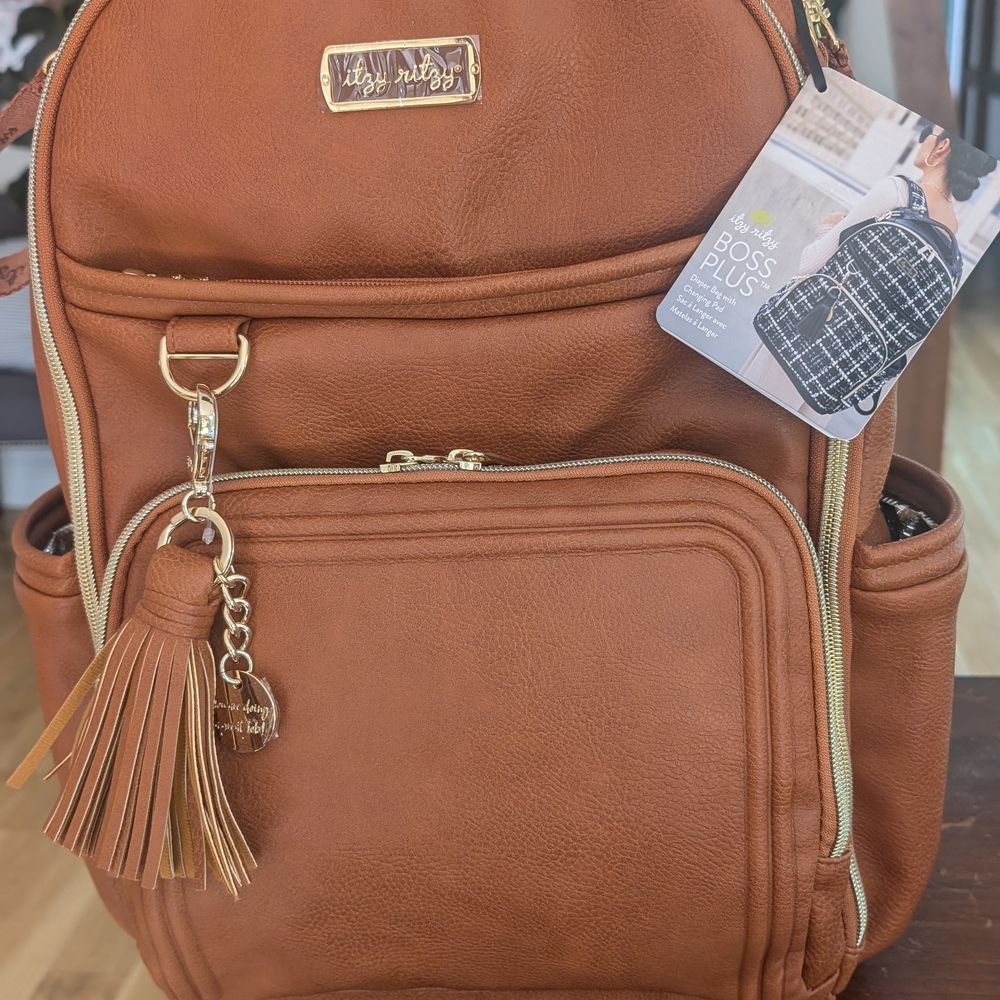 Itzy Ritzy Boss Plus Large Diaper Backpack